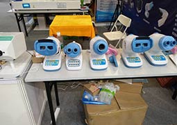参展的弱视治疗仪