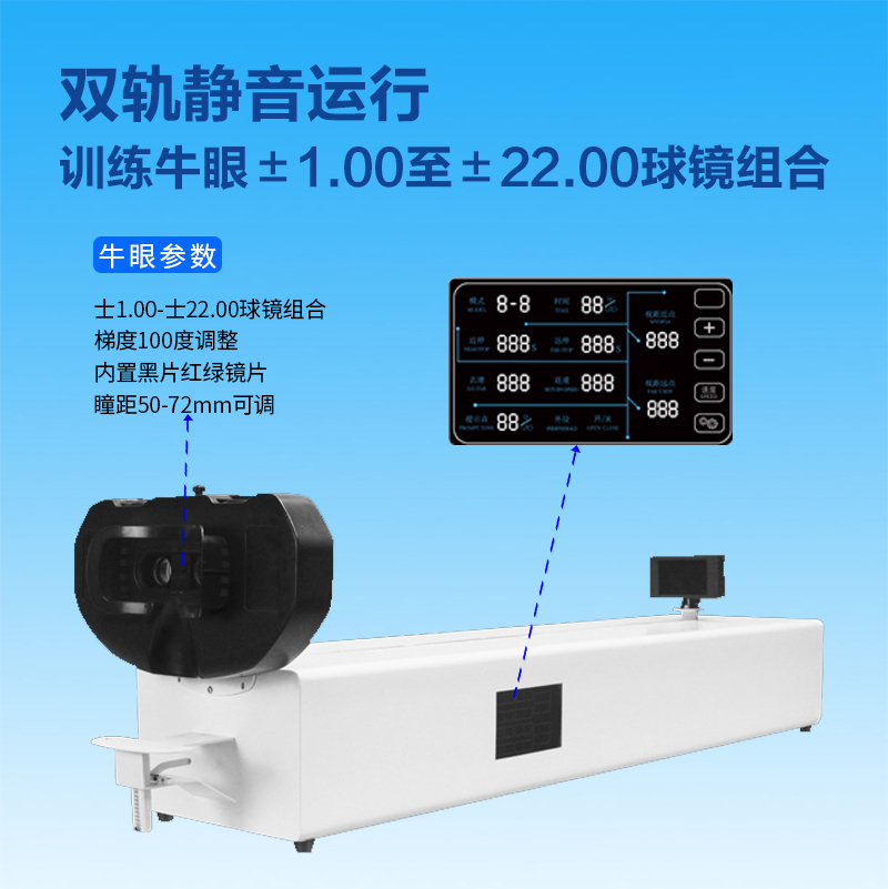 明目视光八代直线机升级款高速静音直线运动机